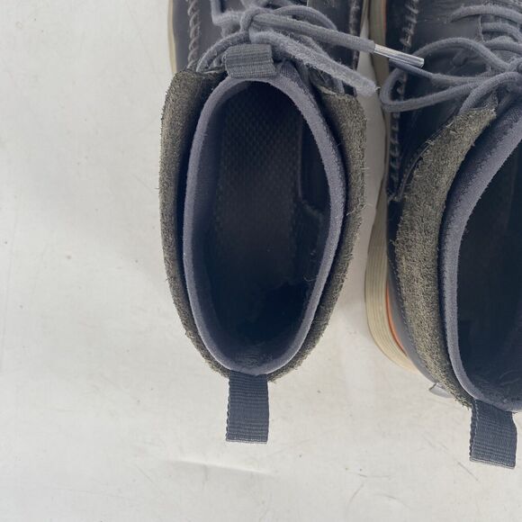 Chaco Dixon Mid Denim Blue Leather Chukka Boot Mens Size 10.5 - Picture 8 of 10